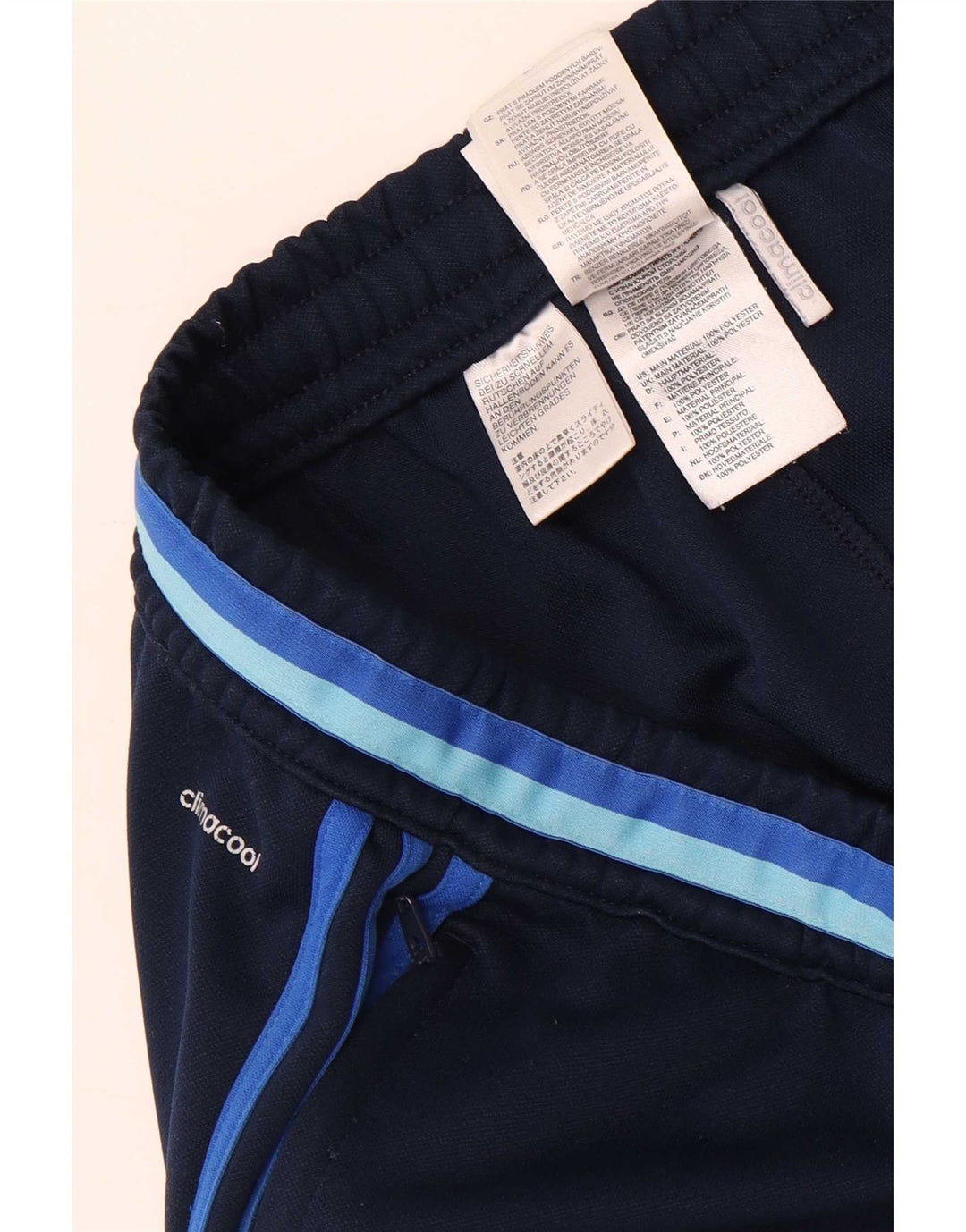 Adidas Herren Climacool Trainingshose, groß, marineblau, Polyester