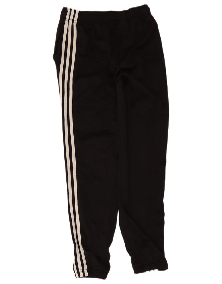 Adidas Jungen-Trainingshose, Jogginghose, 11–12 Jahre, schwarzes Polyester
