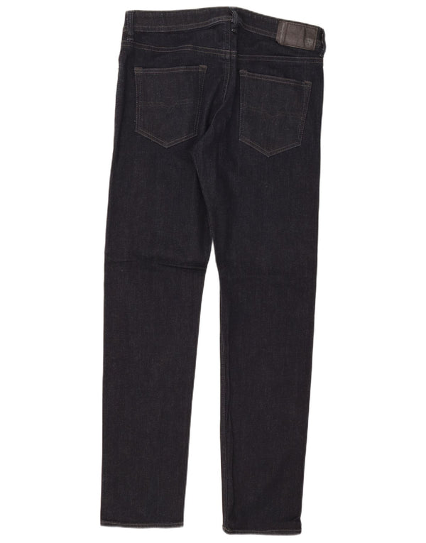 Diesel Damen Slim Jeans W32 L32 Marineblaue Baumwolle