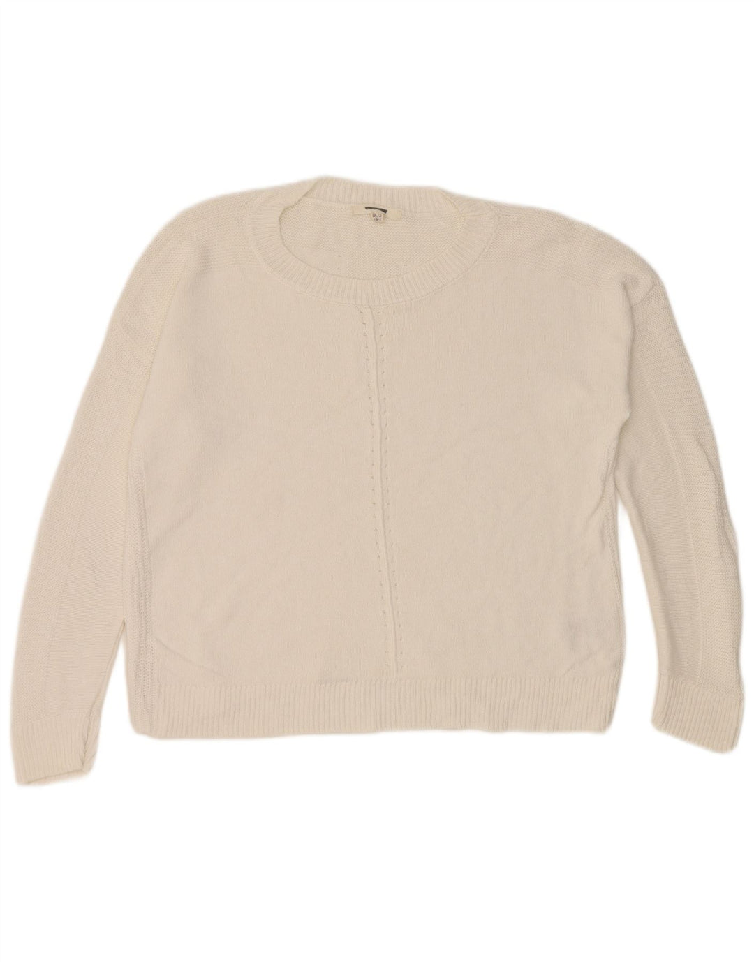 White Stuff Damen-Pullover mit U-Boot-Ausschnitt, UK 12, mittlere Baumwolle
