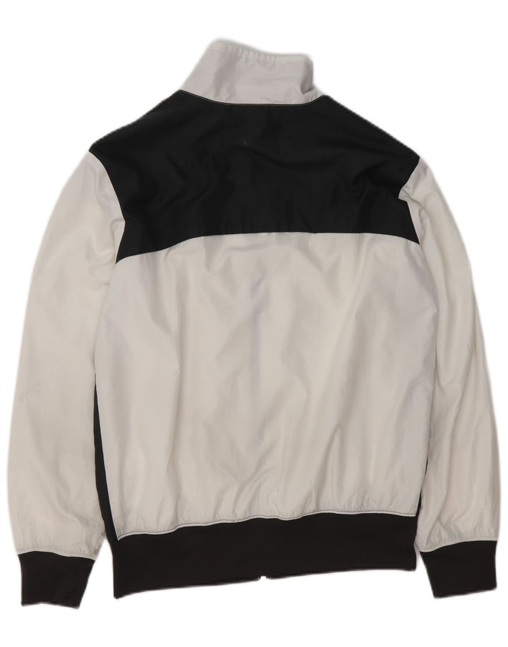 Nike Herren-Trainingsoberteil, Jacke, klein, Weiß, Farbblock-Polyester