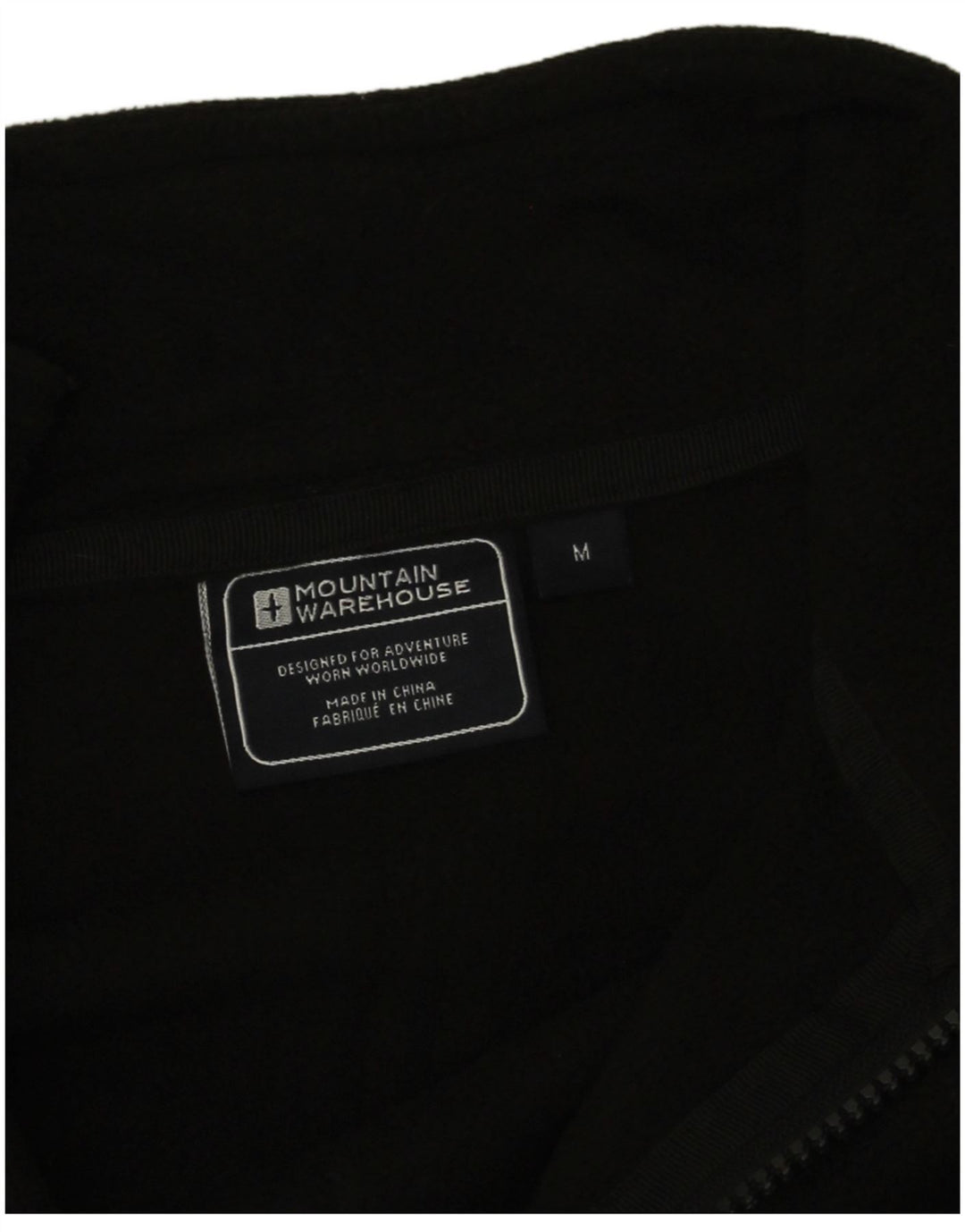 Mountain Warehouse Herren-Fleecejacke UK 38 Mittelschwarzes Polyester