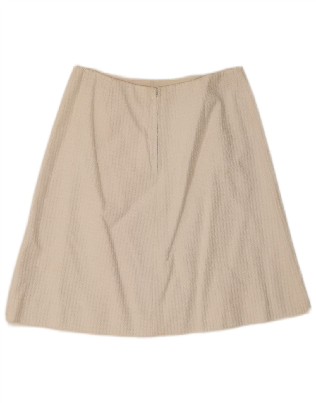 Vintage Damen A-Linie Rock IT 46 Groß W28 Weiß
