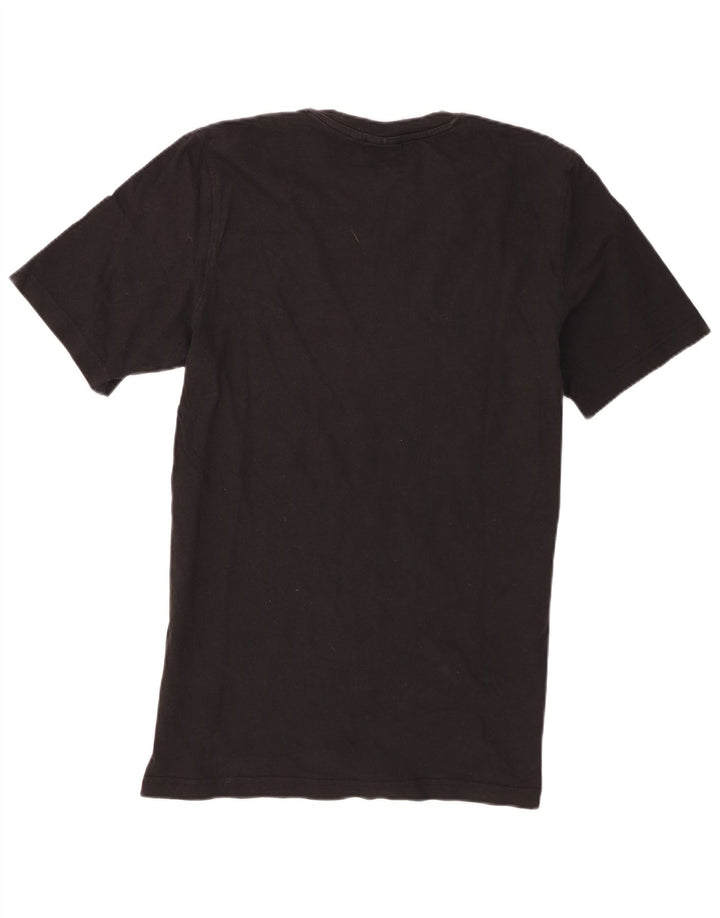 Adidas Herren Grafik T-Shirt Top Medium Schwarz Baumwolle