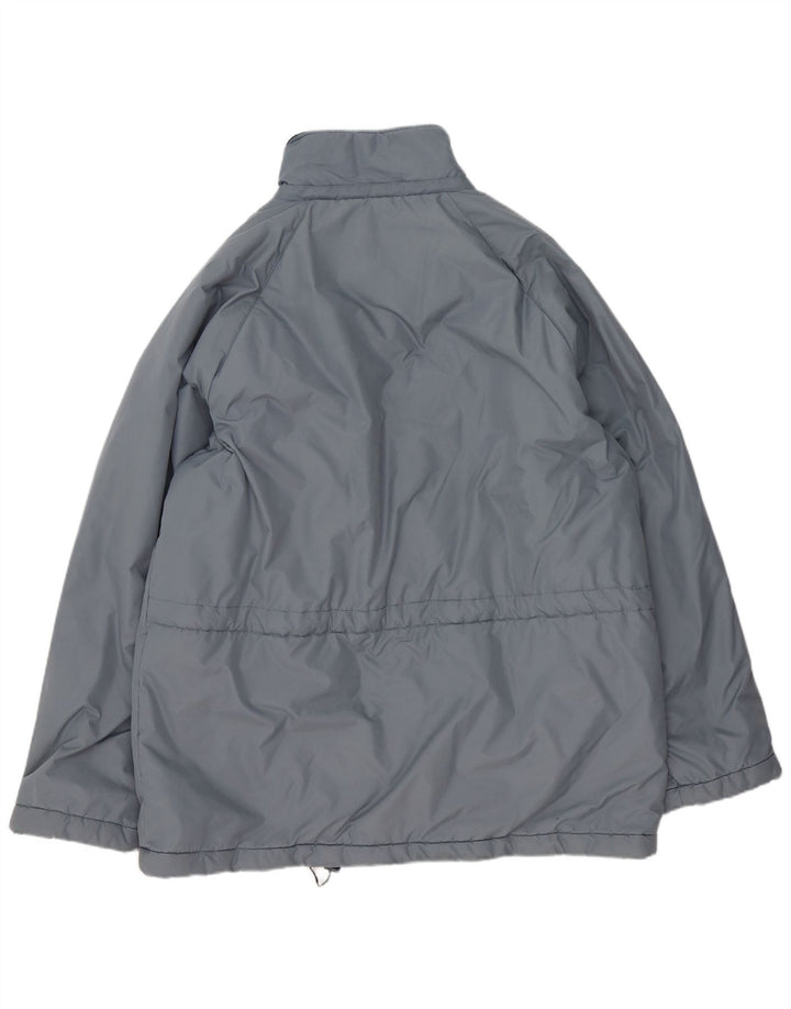 Kappa Herren Wattierte Jacke UK 44 2XL Grau Sport