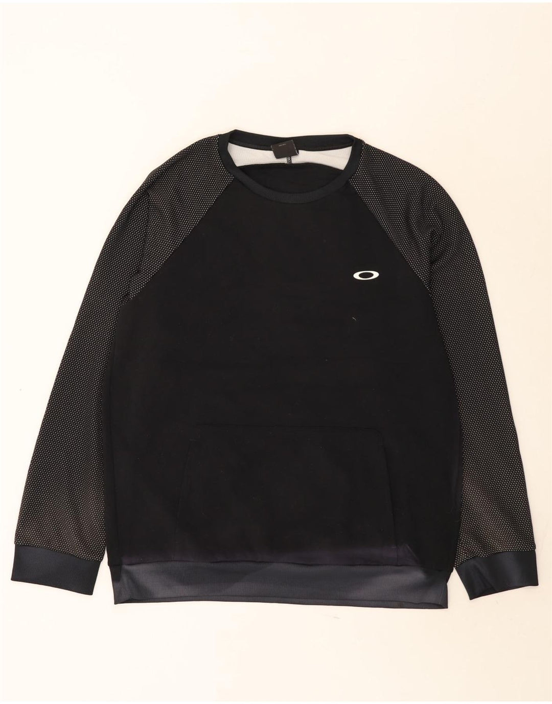 Oakley Herren Sweatshirt Pullover XL Schwarz gefleckt