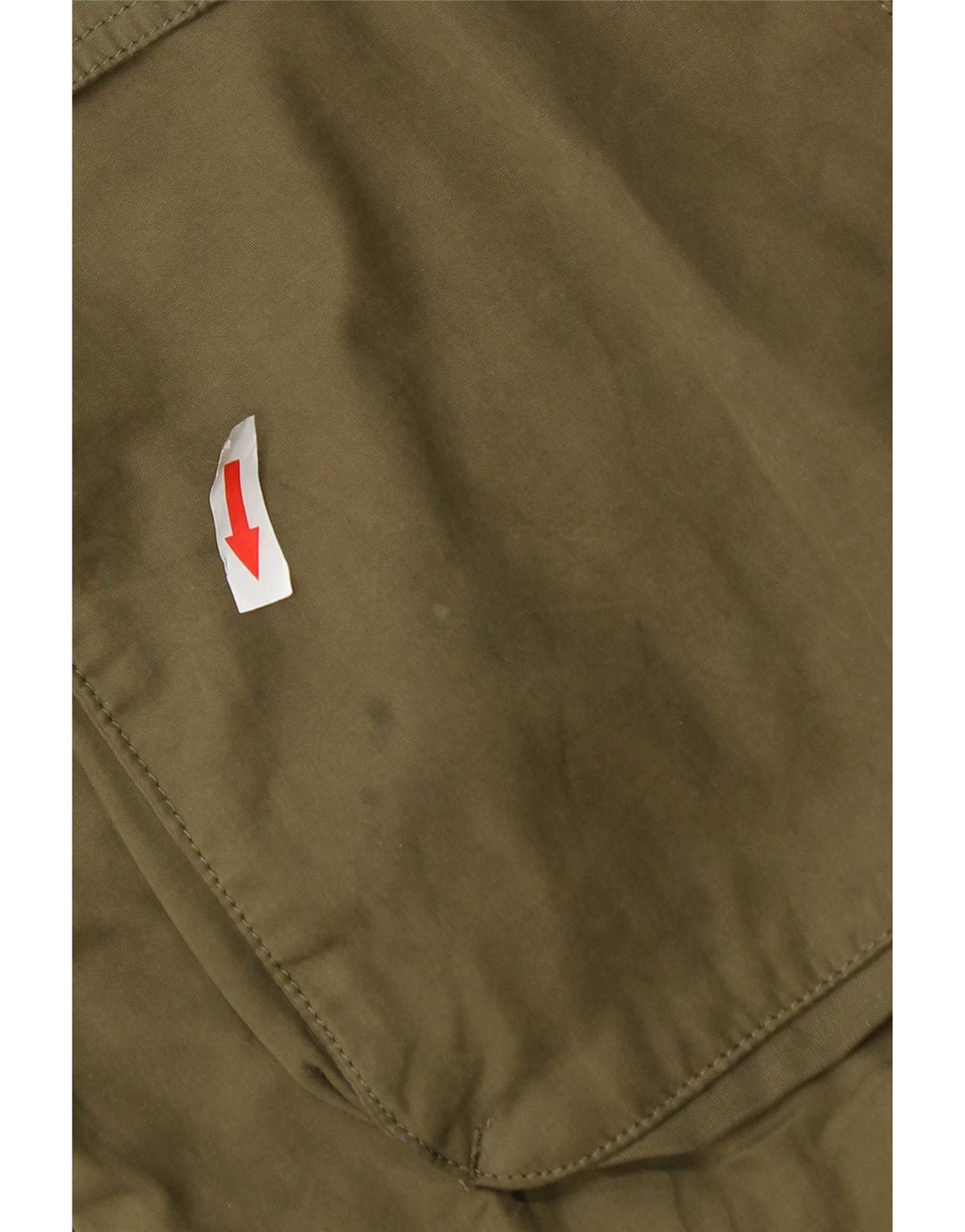 Marks & Spencer Damen-Parkajacke mit Kapuze, UK 18, XL, Khaki, Polyester