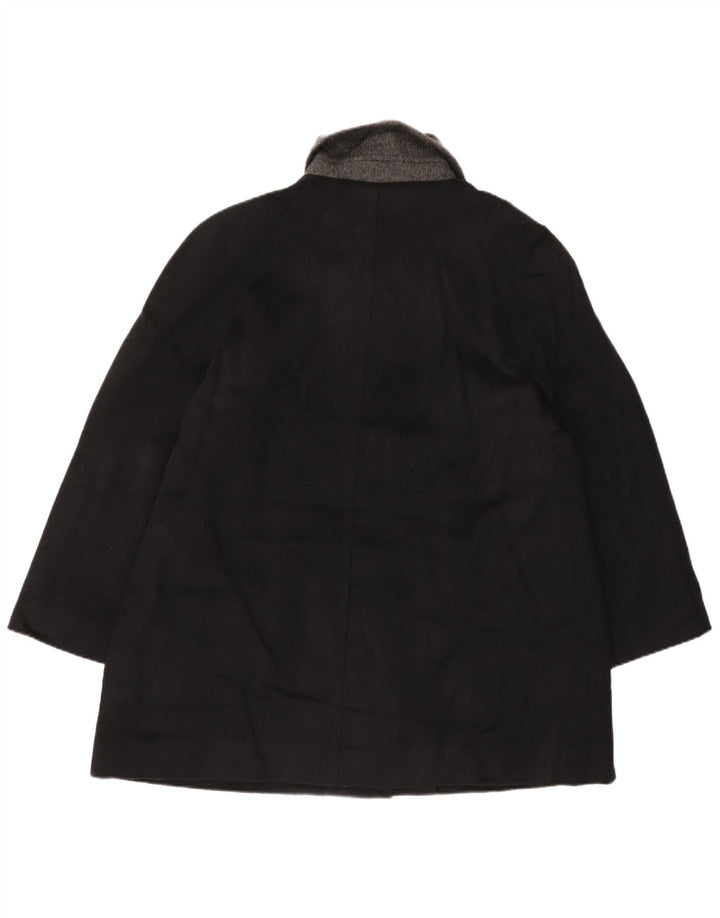 LONDON FOG Damenmantel US 18 2XL Schwarze Wolle