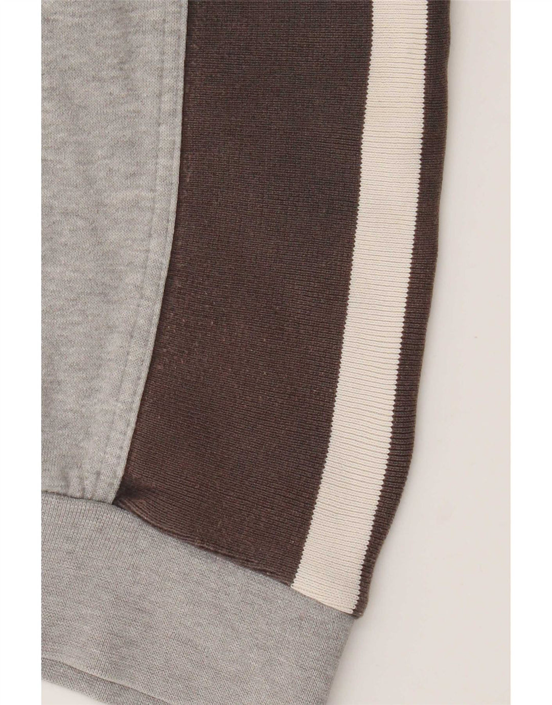 Nike Herren-Sweatshirt-Pullover, groß, graue Farbblock-Baumwolle