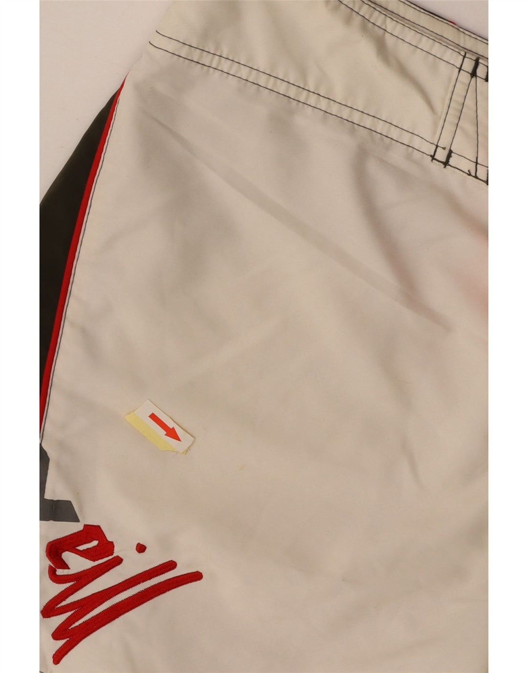 O'NEILL Herren-Badeshorts mit Grafik, mittelweißes Farbblock-Polyester