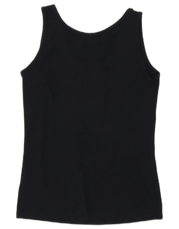 ADIDAS Damen Grafik T-Shirt Top IT 40 Small Schwarz