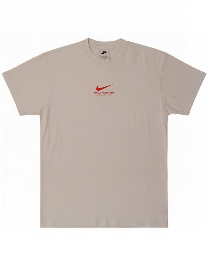 Nike Herren-T-Shirt mit Grafik, mittelweiße Baumwolle