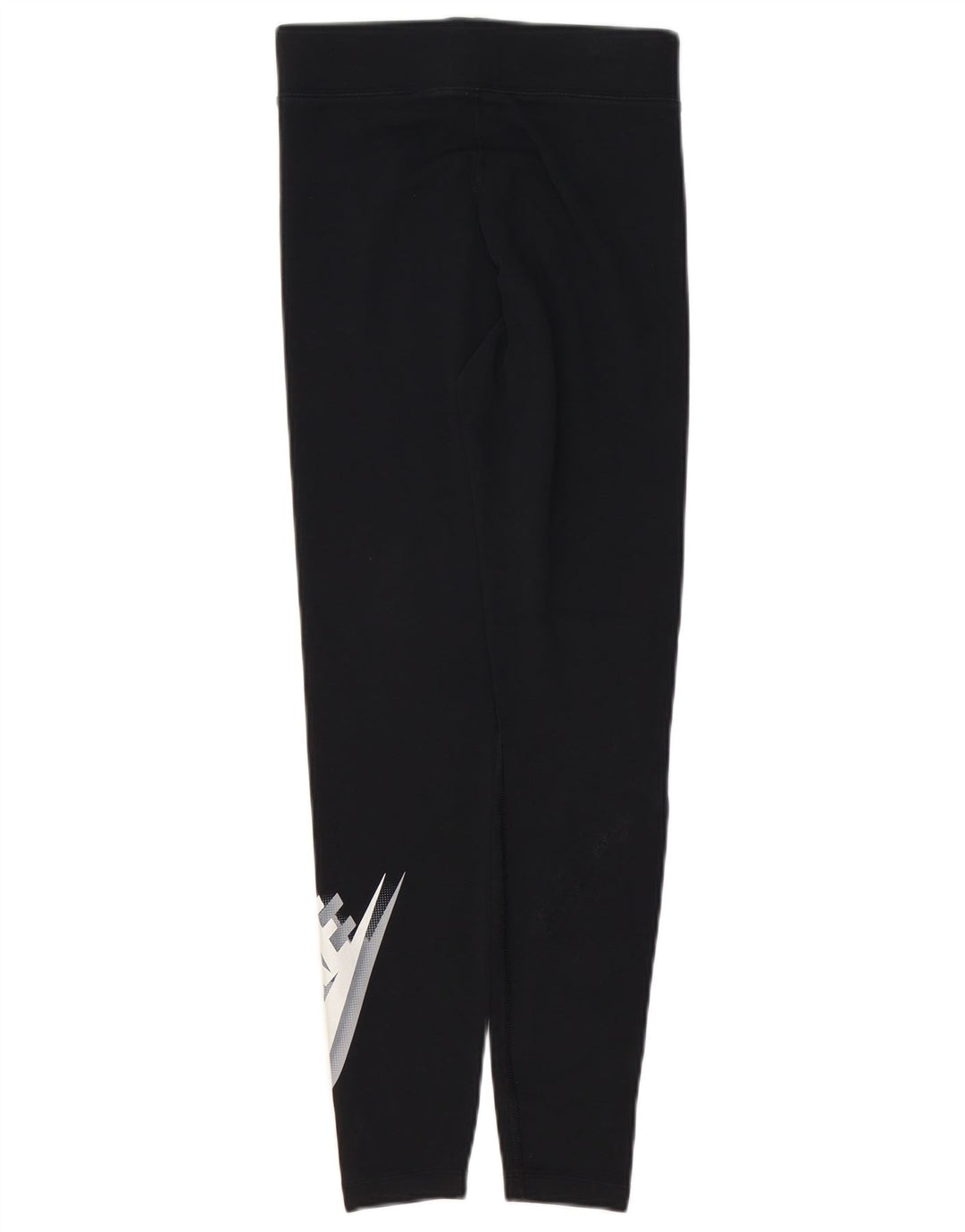 NIKE Damen Tight Fit Graphic Leggings UK 10 Small Schwarz