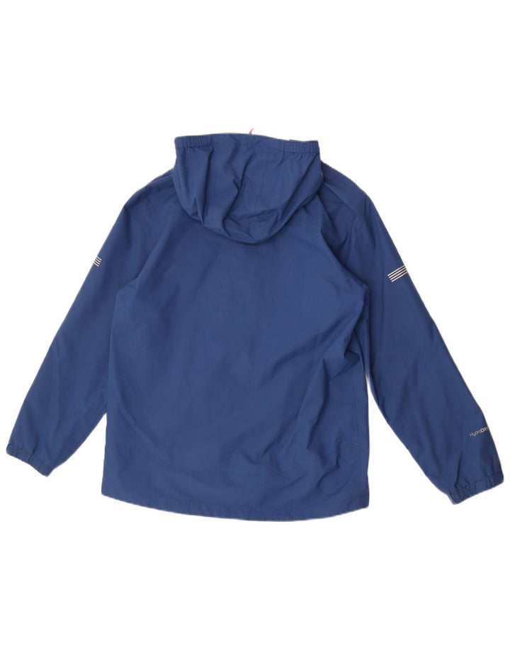 Sprayway Jungen-Regenjacke mit Kapuze, 12–13 Jahre, blaues Polyamid
