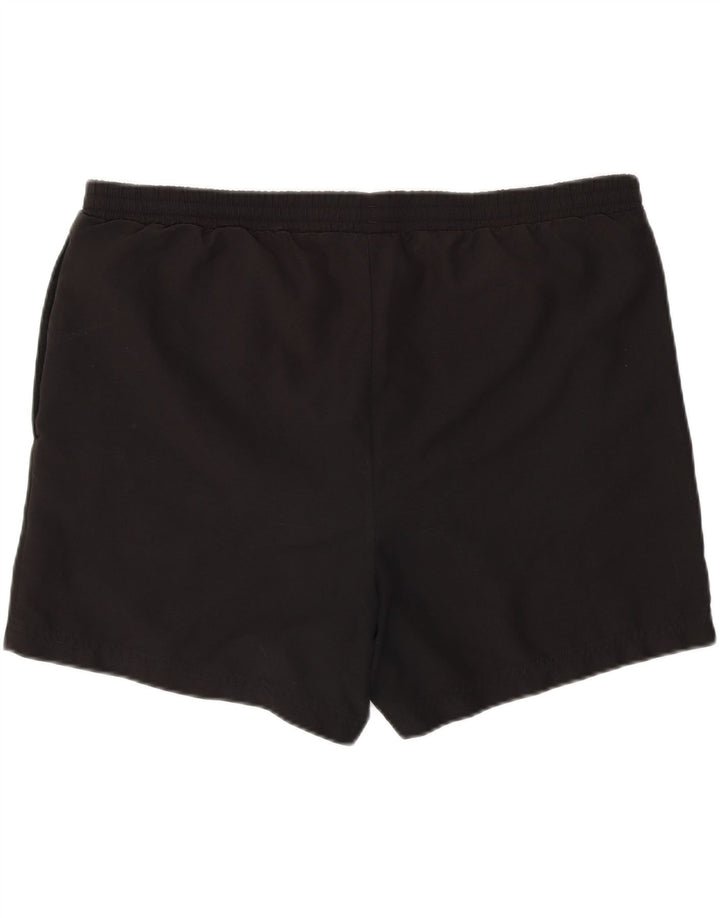ADIDAS Mens Graphic Swimming Shorts Large Black Colourblock Polyester Vintage Adidas and Second-Hand Adidas from Messina Hembry 