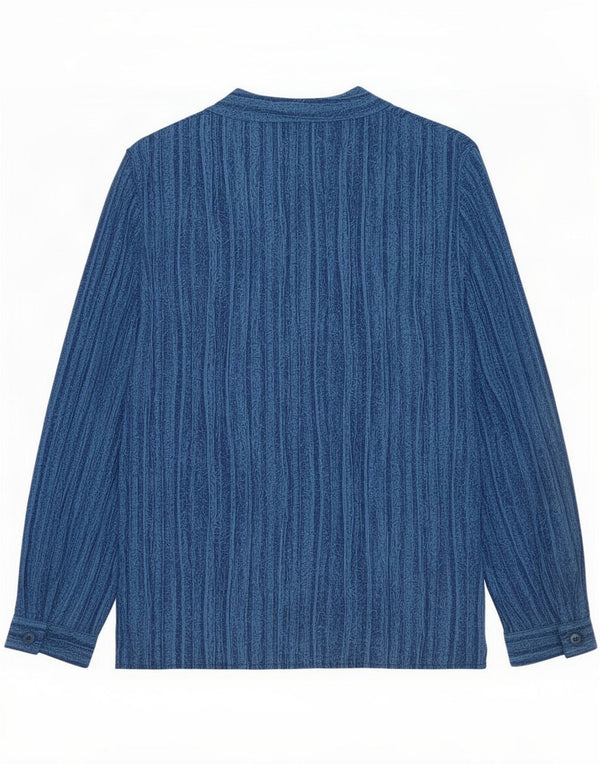 Pierre Cardin Damen Hemdbluse EU 44 XL Blau gestreift