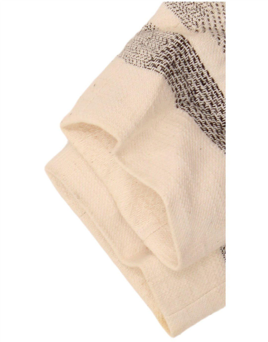 Zara Damen Bolero-Jacke UK 10 Small Off White gestreift