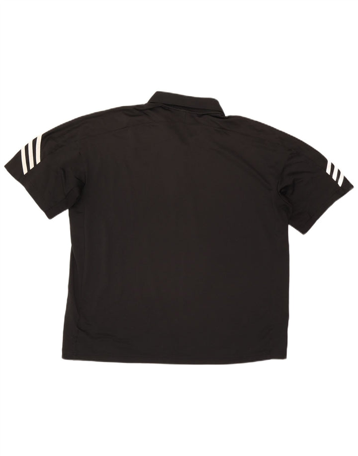 Adidas Herren Climacool Poloshirt XL Schwarz Polyester