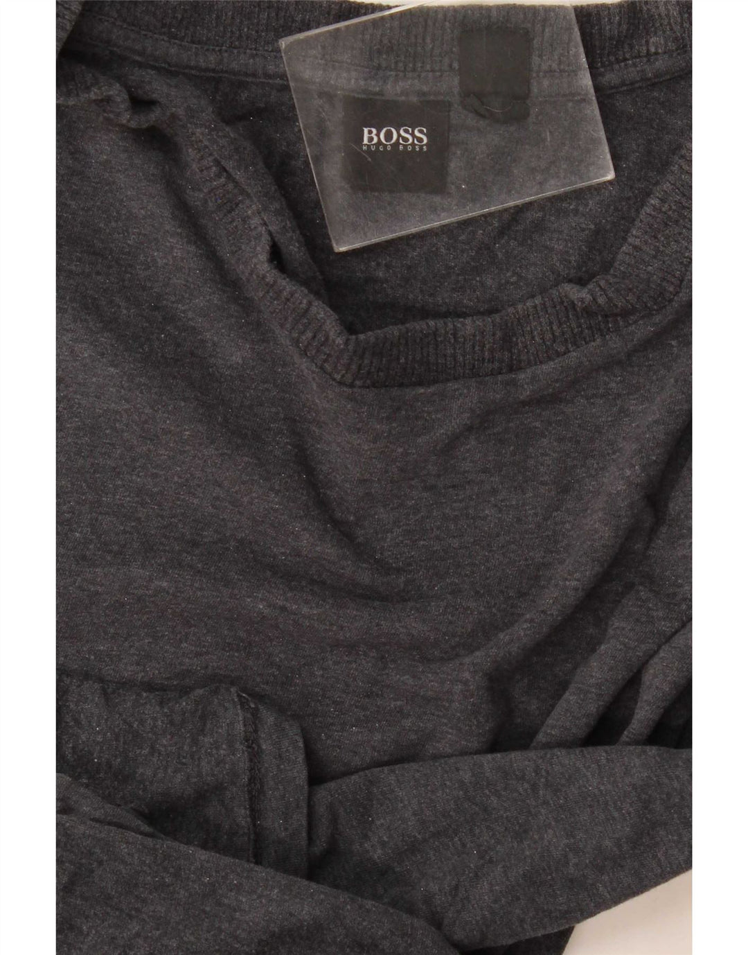 Hugo Boss Herren Top Langarm Mittelgrau