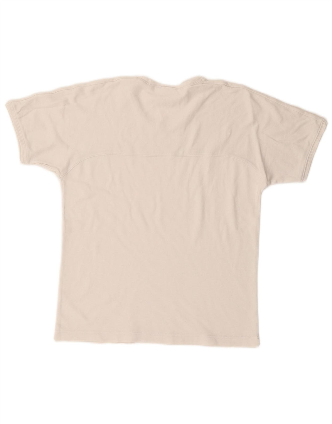 ADIDAS Womens T-Shirt Top UK 12 Medium White Cotton