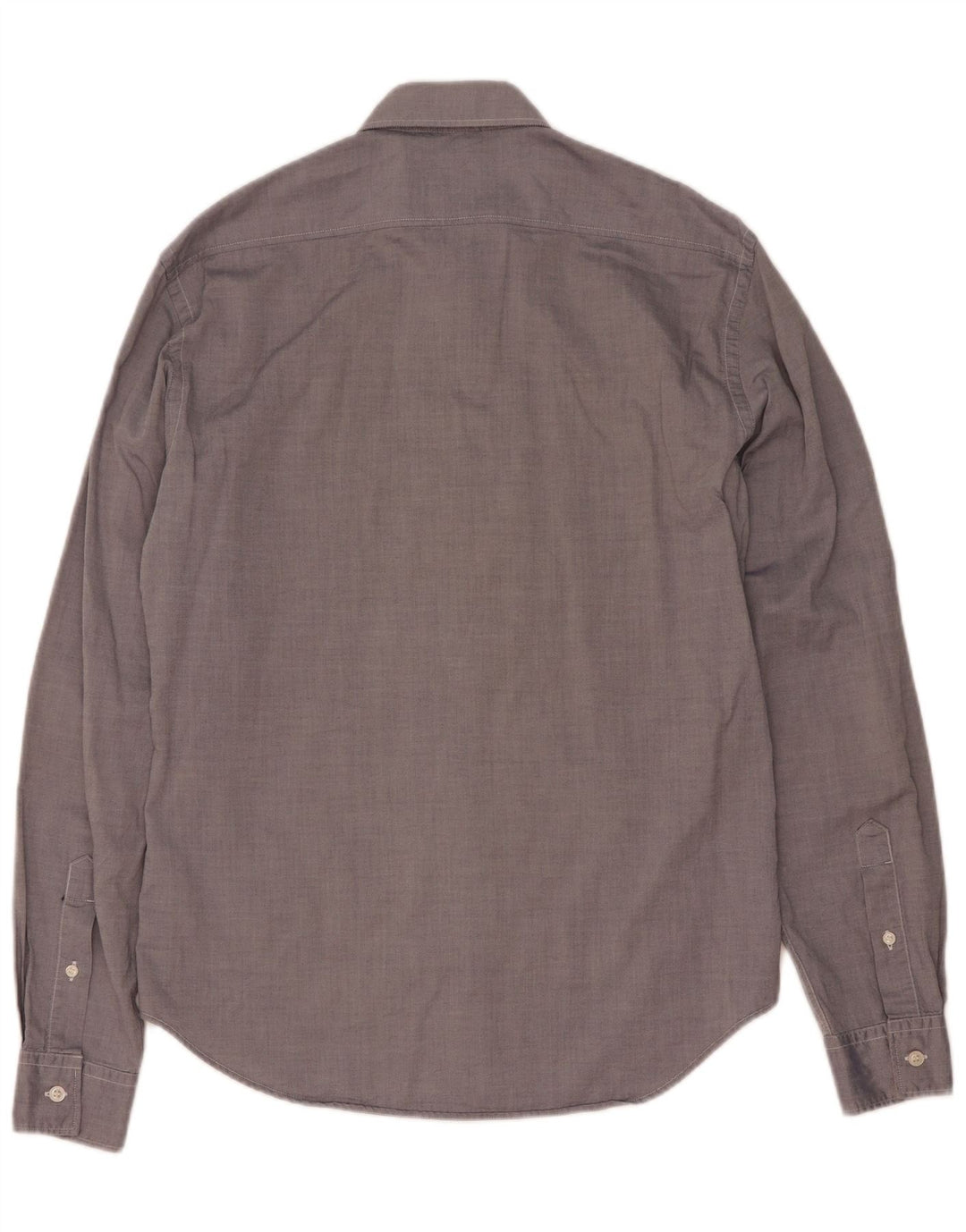 Burberry Herrenhemd, klein, aus blauer Baumwolle