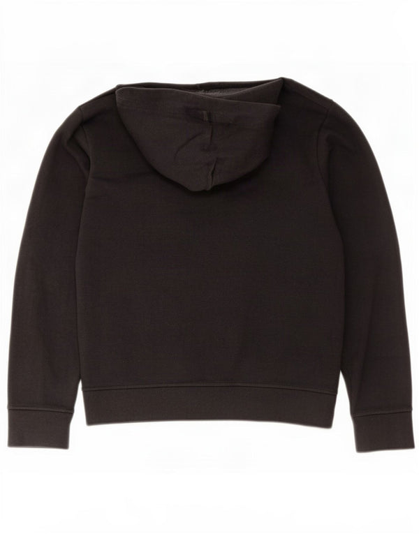 The North Face Jungen-Pullover mit grafischem Kapuzenpullover, 11–12 Jahre, groß, schwarze Baumwolle