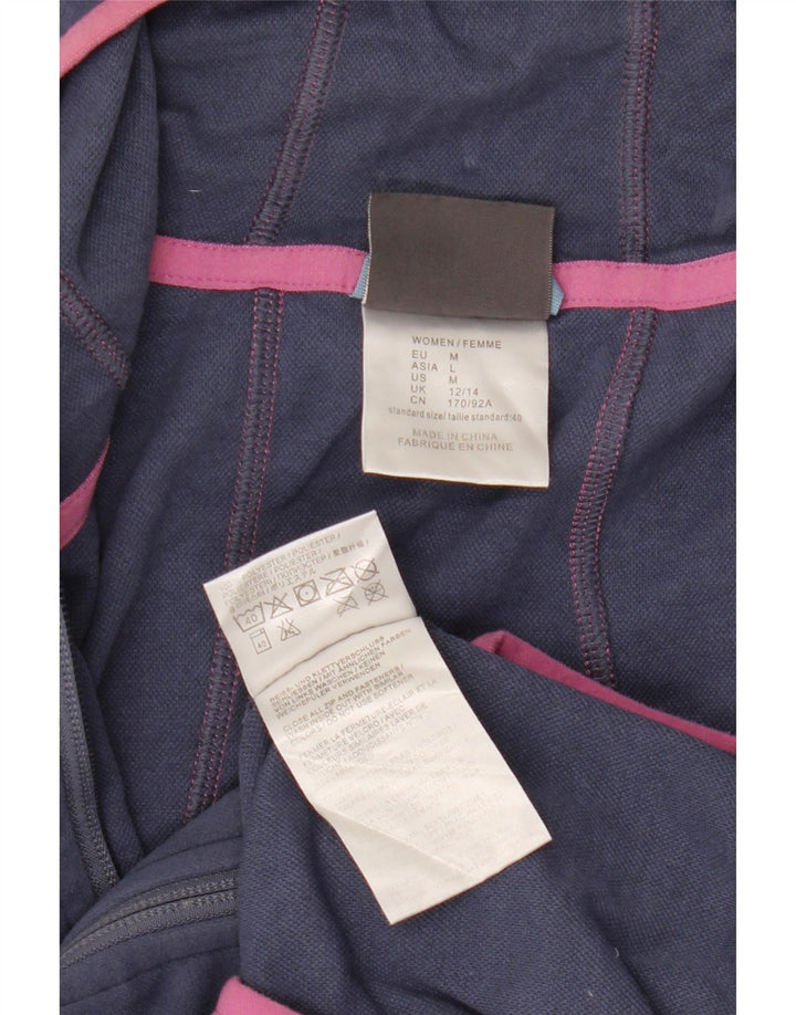 Jack Wolfskin Damen-Trainingsanzug mit Kapuze, Jacke, UK 12/14, Mittelblau