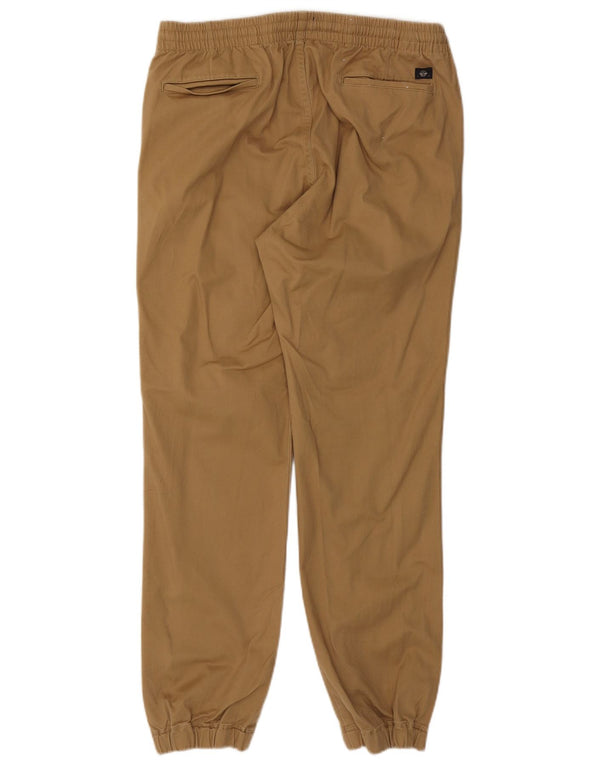 Dockers Damen-Jogger-Chinohose, Größe L, W32, L30, Beige, Baumwolle