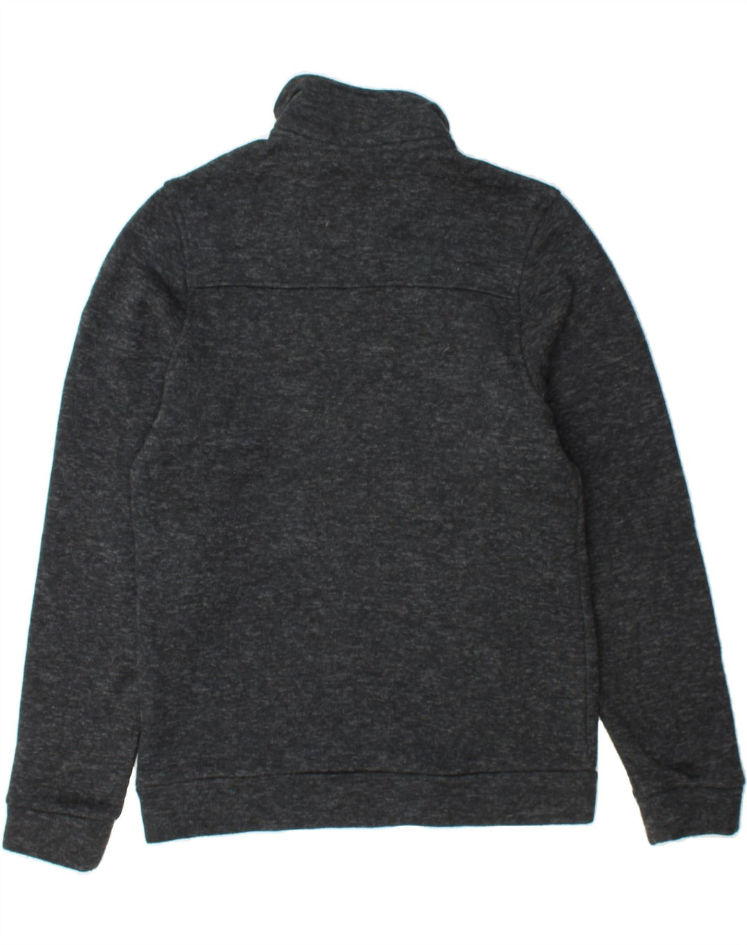 MOUNTAIN WAREHOUSE Mens Zip Neck Sweatshirt Jumper Small Grey Flecked Vintage Mountain Warehouse and Second-Hand Mountain Warehouse from Messina Hembry 