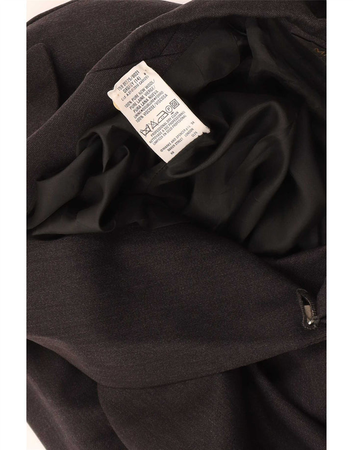 Marks & Spencer Damen St. Michael Blazer Jacke UK 14 Large Grau