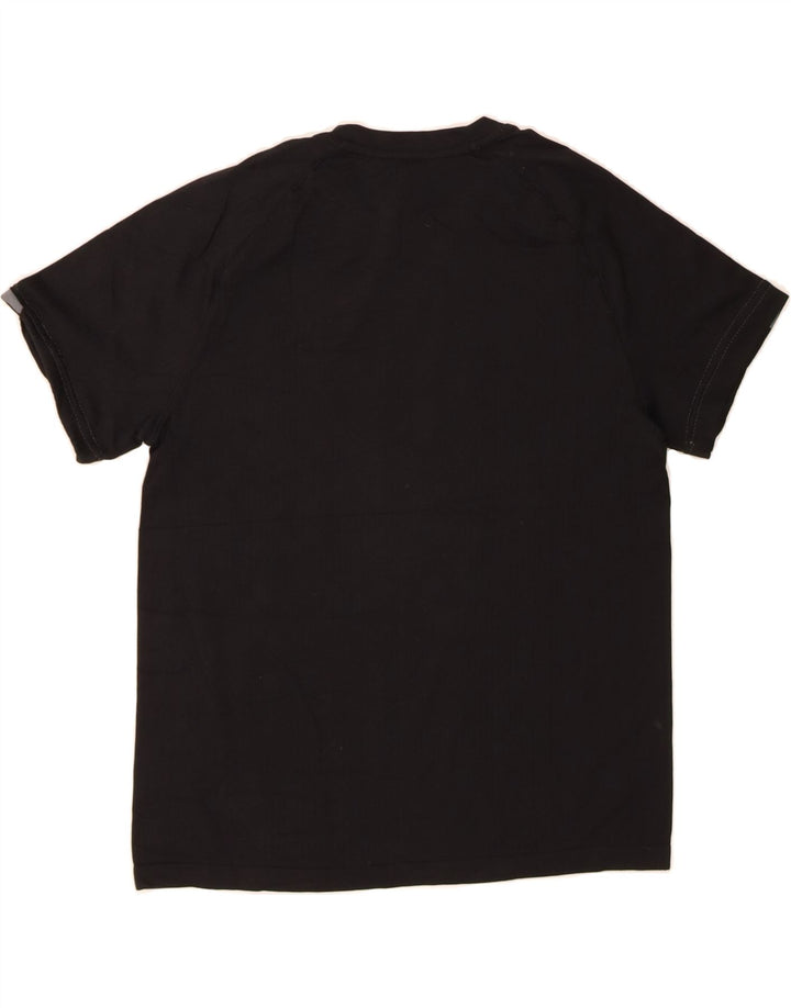 RUSSELL ATHLETIC Boys T-Shirt Top 14-15 Years XL Black Polyester Vintage Russell Athletic and Second-Hand Russell Athletic from Messina Hembry 