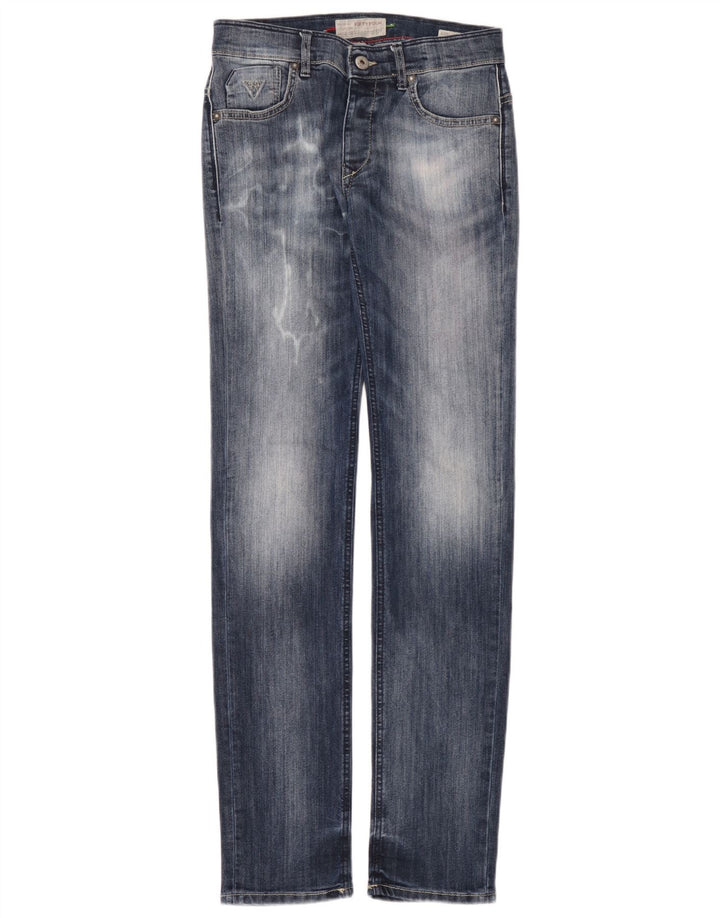 Fifty Four Damen Dorar Slim Jeans W28 L34 Blaue Baumwolle