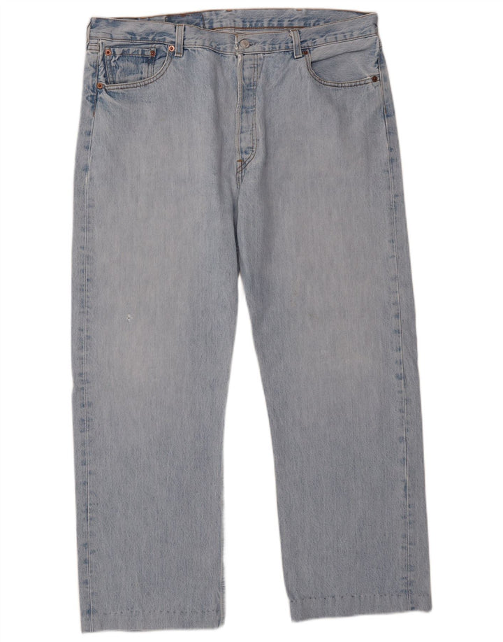 Levi's Herren 501 Straight Jeans W40 L28 Blaue Baumwolle