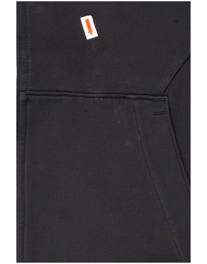 UNDER ARMOUR Herren-Kapuzenpullover mit grafischem Reißverschluss, Größe L, Schwarz