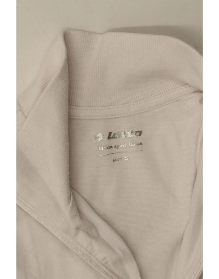 Lotto Damen-Trainingsanzug, Top-Jacke, UK 10, Größe S, Weiß