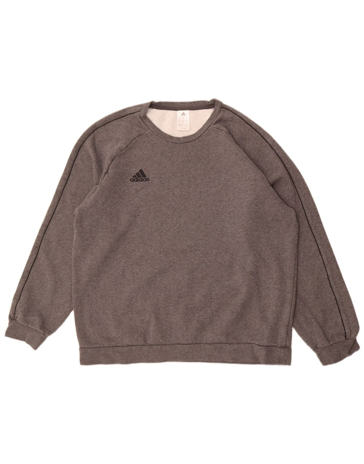 Adidas Herren Sweatshirt Pullover XL Grau Baumwolle