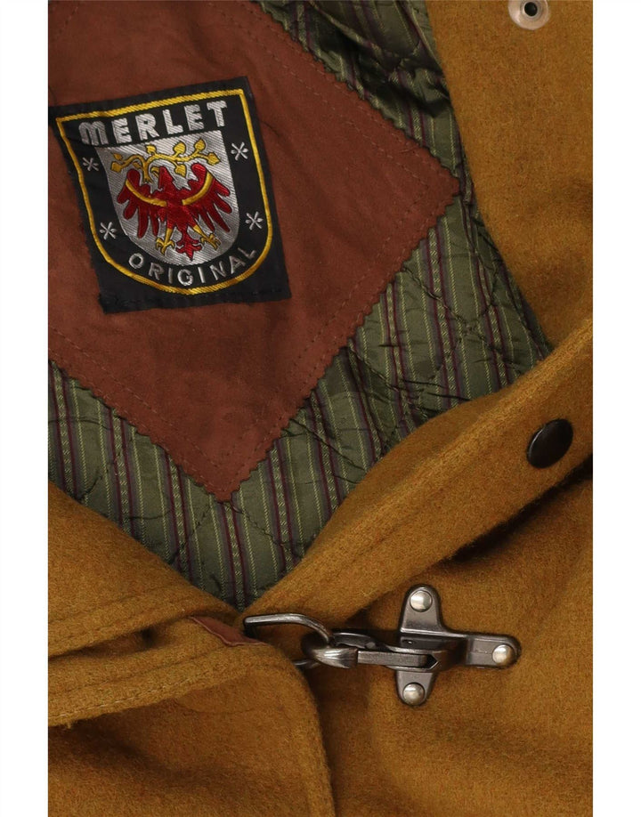 Merlet Damen Übergroßer Dufflecoat UK 18 XL Khaki