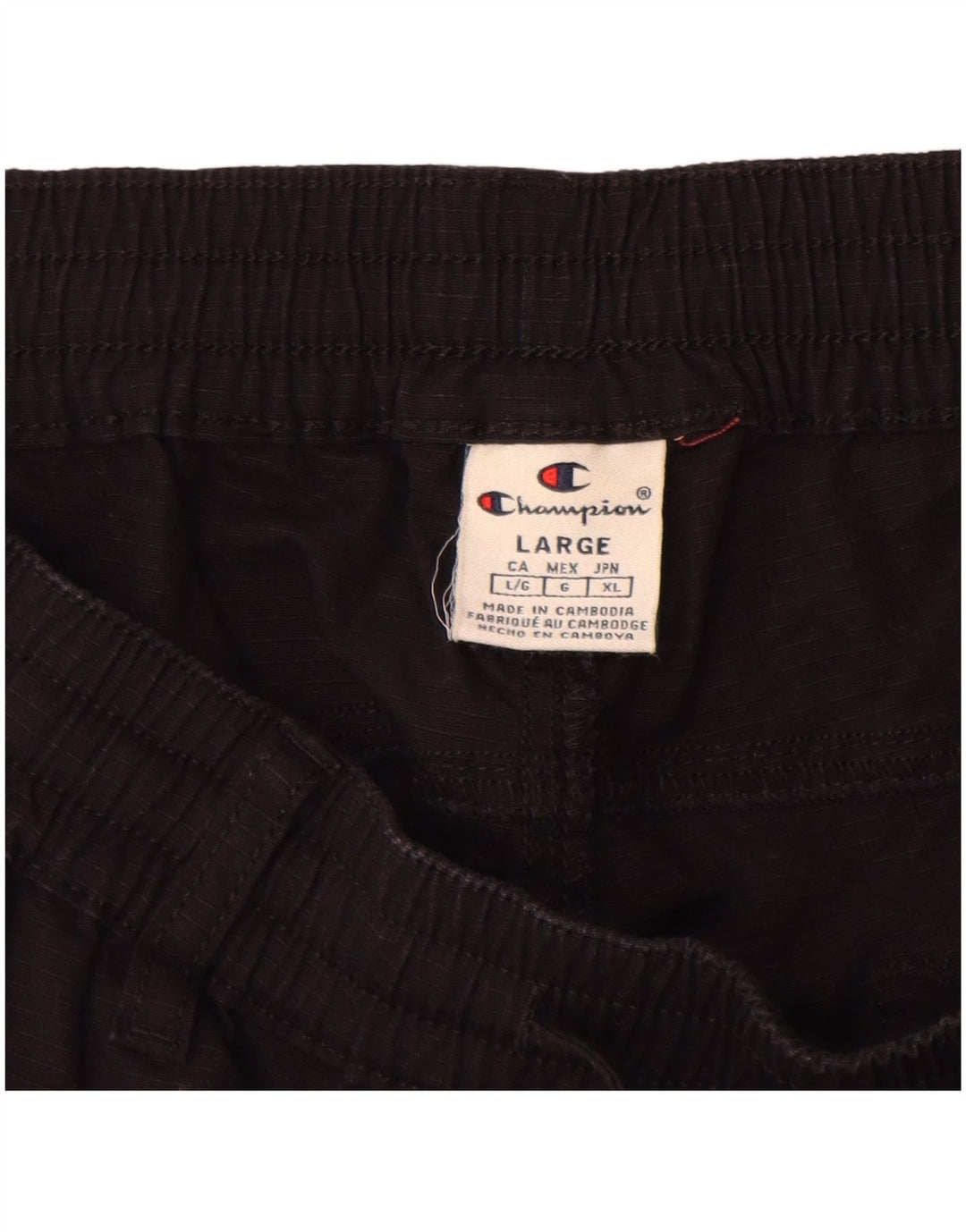 Champion Herren gerade Chino-Hose, Größe L, W32, L30, Schwarz