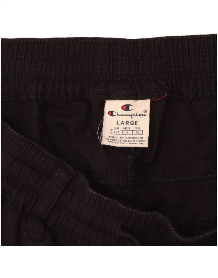 Champion Herren gerade Chino-Hose, Größe L, W32, L30, Schwarz