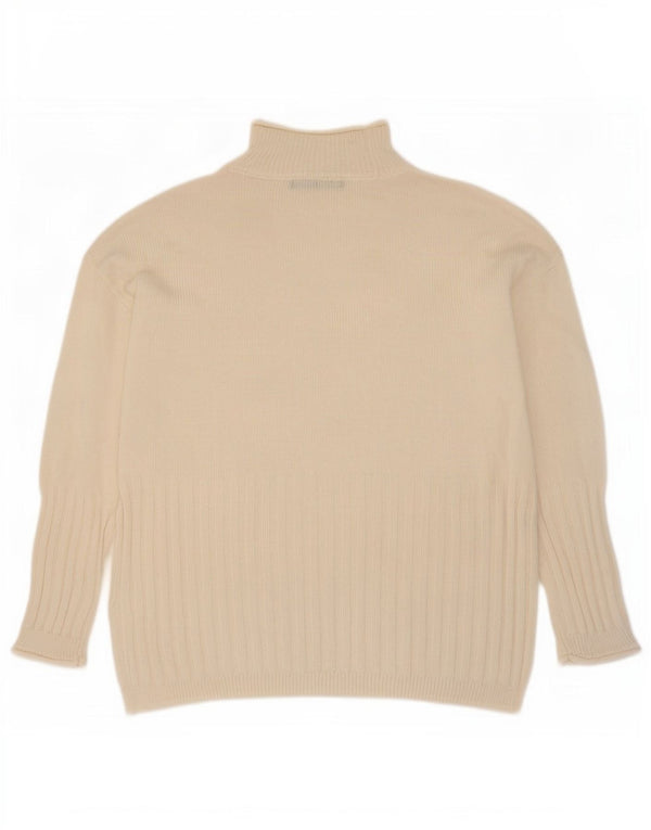 Marks & Spencer Rollkragenpullover für Damen, Gr. 10, Größe S, Beige