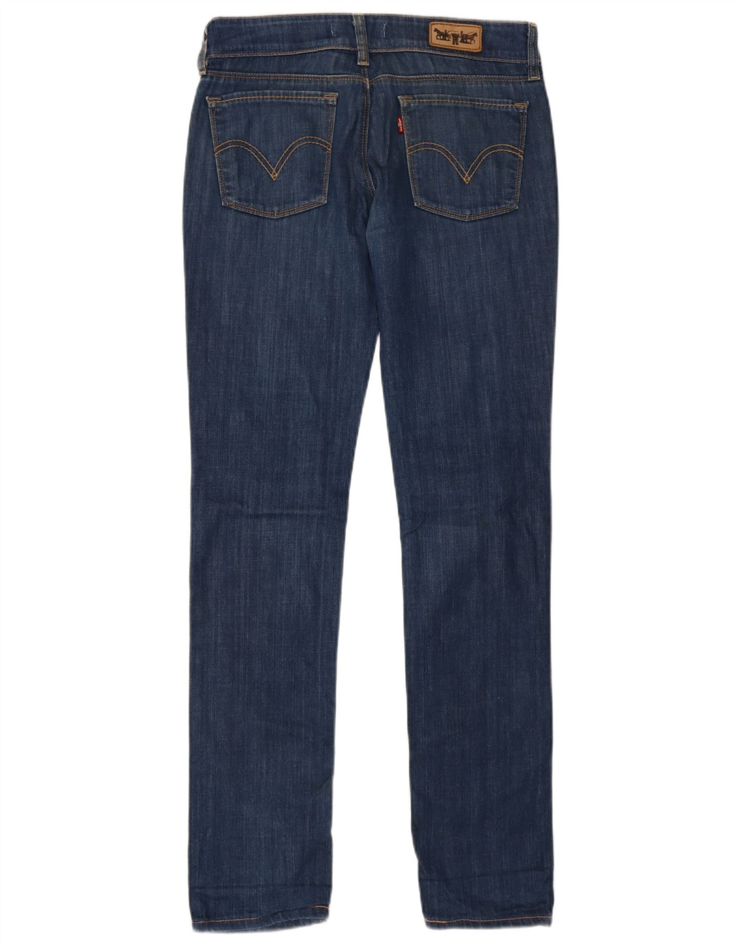Levi's Damen 571 Slim Jeans W32 L34 Blaue Baumwolle