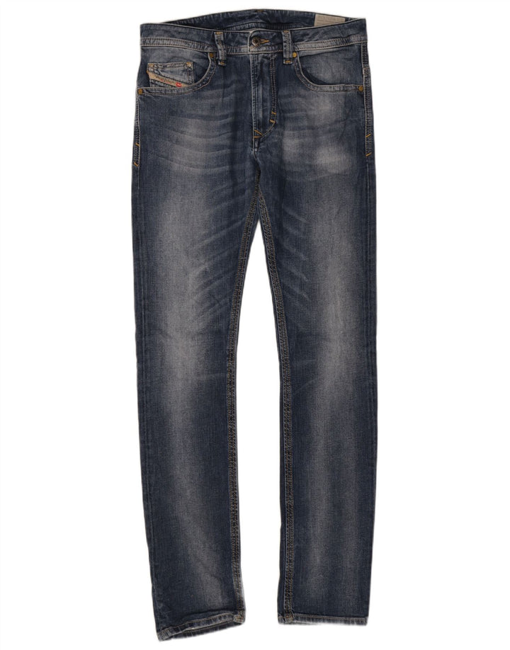 Diesel Damen Thavar Slim Skinny Jeans W30 L32 Blau