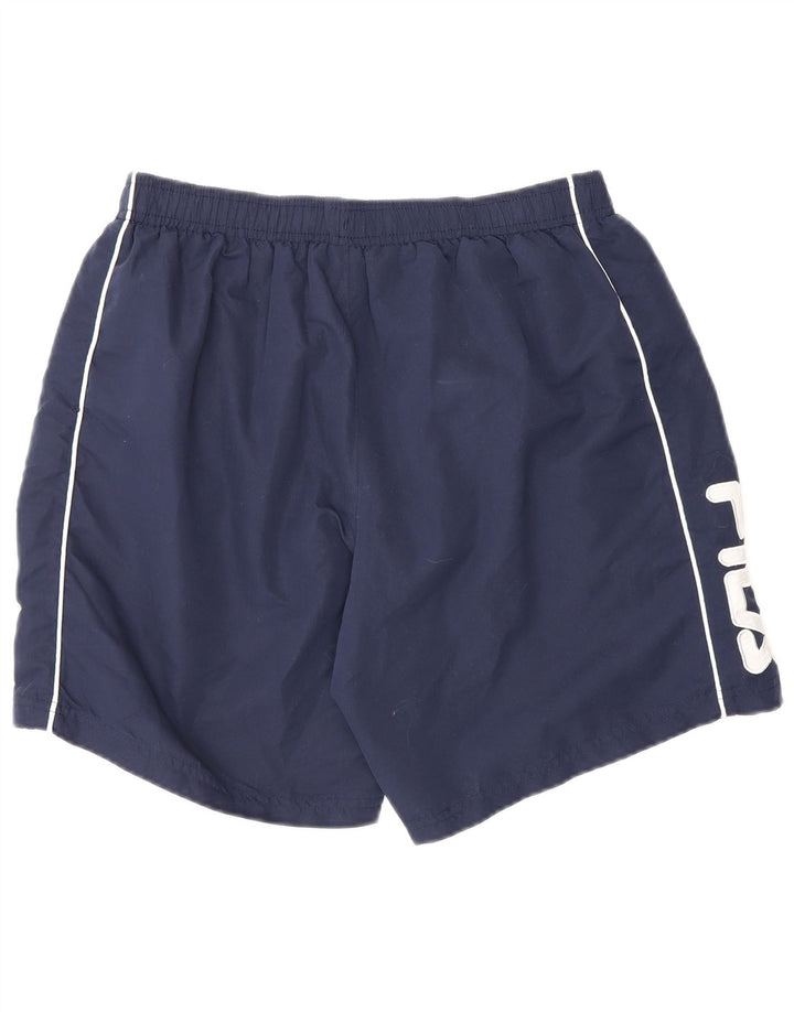 Fila Graphic Sportshorts für Jungen, 13–14 Jahre, XL, Marineblau, Polyester