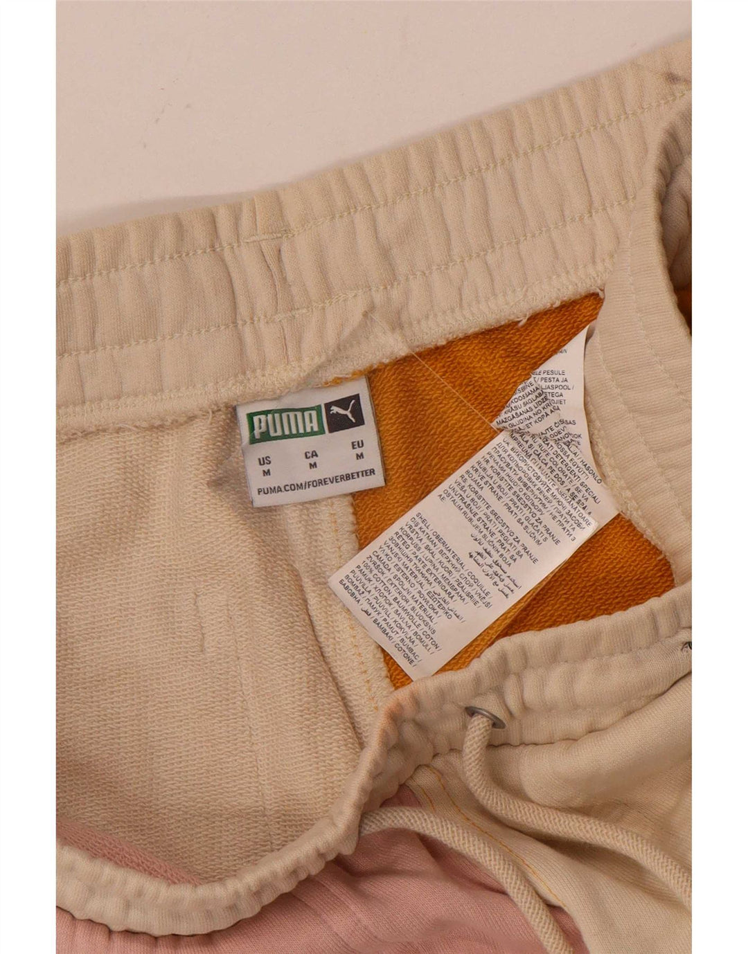 Puma Herren-Sportshorts, mittelgroß, mehrfarbig, Colourblock-Baumwolle