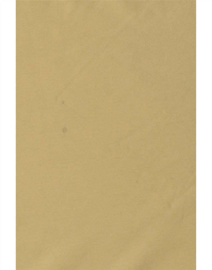 Reiss Herren T-Shirt Top mittelgelbe Baumwolle