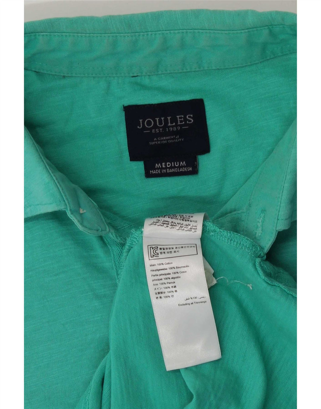 Joules Herren Poloshirt Mittelgrün