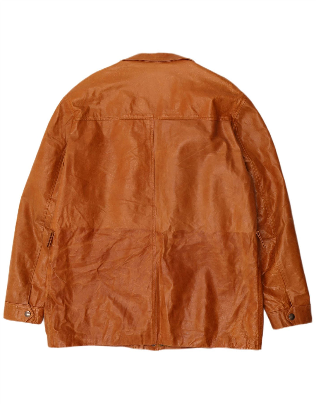 Vintage Herren Lederjacke UK 42 XL Braunes Leder
