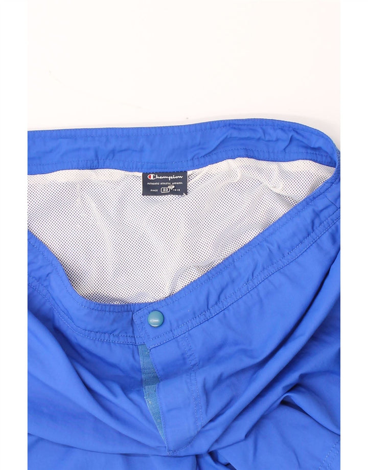 CHAMPION Mens Swimming Shorts Medium  Blue Vintage Champion and Second-Hand Champion from Messina Hembry 