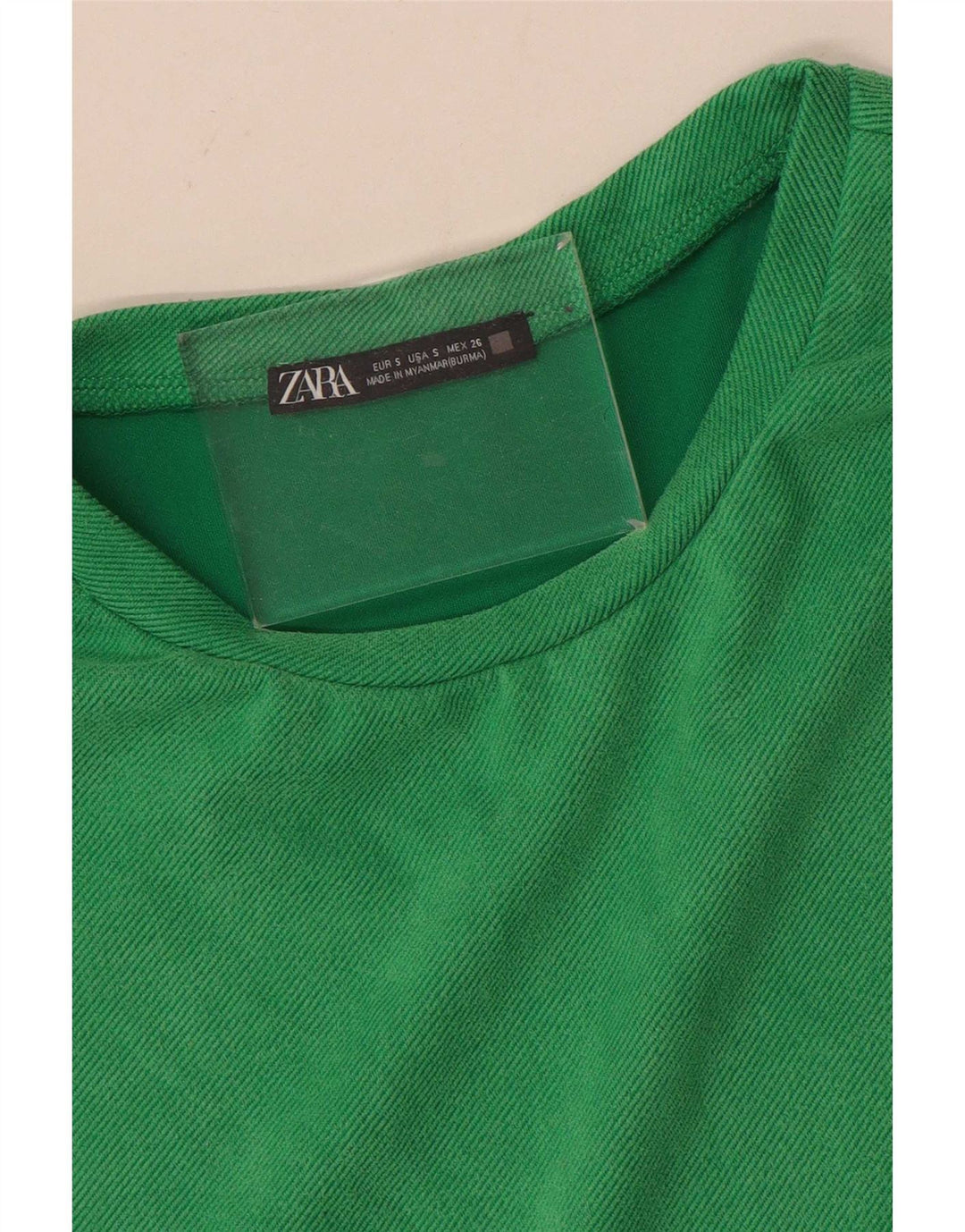 Zara Damen Etuikleid UK 10 Small Grün