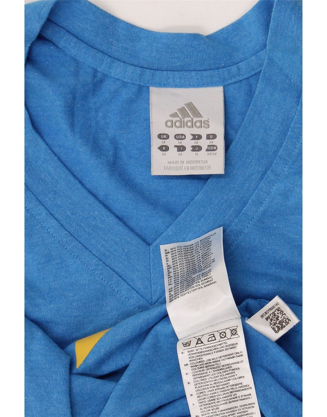 ADIDAS Herren Graphic Vest Top Mittelblaues Polyester